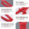 Picture of DURATECH 6-Piece Hose Clamp Set, Pinch Clamp Pliers for Flexible Hoses, Fuel, Gas, Brake & Radiator Lines