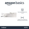 Picture of Amazon Basics Power Extension Cord, 10 Feet, 13 Amps, 125V, White