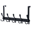 Picture of Encozy Over The Door Hooks,Coat Rack for Hanging Clothes Hat Towel (Heavy Duty Black 1pcs) …