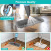 Picture of Spray Mop for Floor Cleaning with 3pcs Washable Pads - Wet Dry Microfiber Mop with 800 ml Refillable Bottle for Kitchen Wood Floor Hardwood Laminate Ceramic Tiles Floor Dust Cleaning