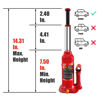 Picture of Torin T90413 Big Red Hydraulic Bottle Jack with Carrying Case, 4 Ton (8,000 lb) Capacity