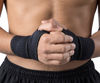 Picture of HiRui 2 Pack Wrist Compression Strap and Wrist Brace Sport Wrist Support for Fitness, Weightlifting, Tendonitis, Carpal Tunnel Arthritis, Pain Relief-Wear Anywhere-Adjustable (Black)