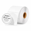 Picture of MUNBYN 2 Inch Circle Thermal Sticker Labels, Self-Adhesive Round Direct Thermal Labels for Business, 750 Sheets/1 Roll