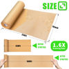 Picture of Honeycomb Packing Paper, MINHAO 15"x230' Eco Friendly Packing Paper for Moving Recyclable Honeycomb Paper Moving Supplies Bubble Paper Wrapping Protective Roll, With 36 Fragile Sticker Labels