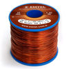 Picture of Emtel 18 AWG - 1 lb (202 feet) 99.9% Pure Copper Wire, Enameled Magnetic Wire for Motor, Transformer, Magnetic Coil, & Electroculture Gardening, Winding Magnet Wire - 220°C (428°F) Thermal Class