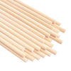 Picture of KTOJOY 25PCS Dowel Rods Wood Sticks Wooden Dowel Rods - 1/4 x 12 Inch Precut Dowels for Crafting, Hardwood Dowel Rod Assortment, Wooden Rod Sticks Doweling Rods, Cake Dowels for Tiered Cakes