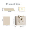 Picture of JMANNI Gift Bags, 1PCS Gift Bags Large with Ribbon and 1 Greeting Cards 2 Tissue Paper, Portable Paper Gift Bag with Handles, Birthday Gift Bags,Present Bags for Wedding Party Mothers Day