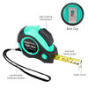 Picture of Amazon Basics Tape Measure - 16 Feet, Turquoise