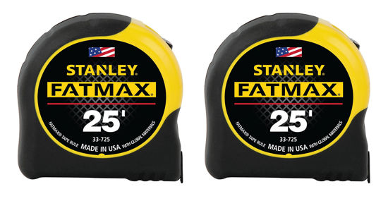 Picture of Stanley FMHT74038A FatMax 25 Foot Tape Measure 2PK