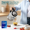 Picture of Cosori Electric Kettle, No Plastic Filter & Spout, Stainless Steel Inner Lid, Tea Kettle & Hot Water Boiler For Coffee & Tea, Water Heater & Teapot, Automatic Shut Off, Black, 1.7L/1500W