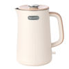 Picture of Nueve&Five 1.7L Electric Kettle,Double Wall Electric Tea Kettle,Auto Shut Off,1200W Hot Water Kettle Electric of 304 Stainless Steel-Cream White