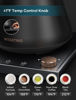 Picture of INTASTING Electric Kettle, Gooseneck Electric Kettle, ±1℉ Temperature Control, Stainless Steel Inner, Quick Heating, for Pour Over Coffee, Brew Tea, Boil Hot Water, 0.9L Black