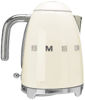 Picture of SMEG 50's Retro Style Electric Water Kettle with Automatic Shutoff, Removable Base, and Water Indicator, KLF03CRUS, Cream
