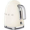 Picture of SMEG 50's Retro Style Electric Water Kettle with Automatic Shutoff, Removable Base, and Water Indicator, KLF03CRUS, Cream
