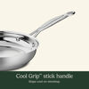 Picture of Cuisinart 722-20 8-Inch Chef's-Classic-Stainless-Cookware-Collection, 8", Open Skillet