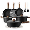 Picture of CAROTE Nonstick Pots and Pans,Cookware Set 16pcs Kitchen Cooking Sets, Pot and Pan Non Stick w/Frying pan
