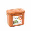 Picture of e-jen Premium Kimchi, Sauerkraut Container Probiotic Fermentation with Inner Vacuum Lid (Earthenware Brown, 0.45 gal/ 1.7L)