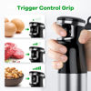 Picture of Immersion Blender Handheld Corded Hand Blender 1100W, Trigger Variable Speed 5 in 1 Stick Blender, Emulsion Blender with Chopper, Whisk and Frother for Soup, Baby Food and Smoothies