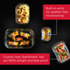 Picture of Rubbermaid Brilliance Glass Storage 3.2-Cup Food Containers with Lids