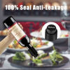 Picture of [2 PACK]Wine Bottle Stoppers, Reusable Wine Stoppers, Vacuum Wine Preserver with Time Scale Record, Wine Savers Vacuum Pump Corks Keep Wine Really Fresh, Best Gift Accessories.