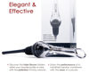 Picture of Vintorio Wine Aerator Pourer - Premium Aerating Pourer and Decanter Spout (Black)