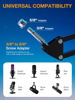 Picture of QuadCast Boom Arm, Mic Arm Microphone Arm for HyperX QuadCast SoloCast Blue Yeti Fifine AM8 and Most Mic, Mic Stand Desk with 3/8" to 5/8" Adapter by SUNMON