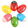 Picture of 6Pcs Wooden Egg Shakers Hand Musical Maracas Percussion Instruments