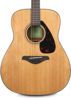 Picture of Yamaha 6 String Beginner Solid Spruce Top Traditional Western Dreadnought Acoustic Guitar With Rosewood FIngerboard, Natural Finish, Right, (FG800J NT)