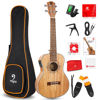 Picture of Tenor Ukulele, Acoustic Electric Ukelele 26 inch Uke Mahogany Ukulele Professional Set with Equalizer Starter Kit (Gig Bag, Picks, Straps, Strings, Cleaning Cloth, Getting Started Manual) by Vangoa