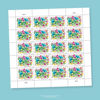 Picture of Celebration Blooms 2024 (Sheet of 20) First-Class Mail Forever Postage Stamps