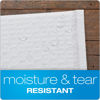 Picture of Quality Park Bubble Mailers, 6 x 9 Inch, White Poly Mailers, Padded Envelopes, Shipping Envelopes, Water Resistant, Self Seal, 50 Per Box (QUA85856), Plastic