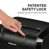 Picture of Fellowes Powershred 12 Sheet Cross-Cut Paper Home Office Paper Shredder, 19.50" H x 9.69" W x 13.44" D