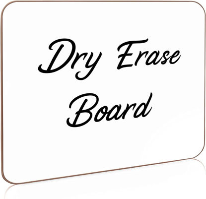 Picture of Scribbledo Small White Board Dry Erase Mini Whiteboard 9x12 Inch Small Dry Erase Board Marker Board Dry Erase Lapboards Handheld Personal White Boards for Students Small Whiteboard Office
