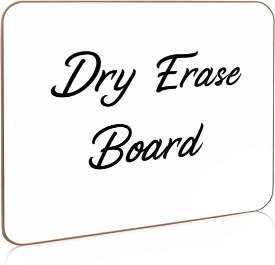 Picture of Scribbledo Small White Board Dry Erase Mini Whiteboard 9x12 Inch Small Dry Erase Board Marker Board Dry Erase Lapboards Handheld Personal White Boards for Students Small Whiteboard Office