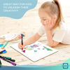 Picture of Scribbledo Small White Board Dry Erase Mini Whiteboard 9x12 Inch Small Dry Erase Board Marker Board Dry Erase Lapboards Handheld Personal White Boards for Students Small Whiteboard Office
