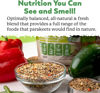 Picture of Dr. Harvey's Our Best Parakeet Food, Wholesome Seeds, Nuts, Fruits, and Vegetable Bird Feed for Budgies and Parakeets (4 Pounds/1.81 kg)