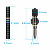 Picture of DaToo Mini Aquarium Heater 25W Small Fish Tank Heater 25 Watt with Free Thermometer Sticker