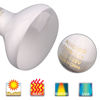 Picture of Aiicioo Reptile Basking Light Bulb - 150W Reptile Heat Lamp 2 Pack UVA Daylight Amphibians Basking Bulb for Bearded Dragon Turtle Hermit Crab Gecko Lizard Chicken