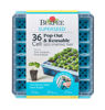 Picture of Burpee SuperSeed Seed Starting Tray | 36 Cell Reusable Seed Starter Tray | for Starting Vegetable, Flower & Herb Seeds | Indoor Grow Kit for Plant Seedlings | for Germination Success