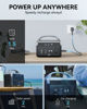 Picture of DaranEner Portable Power Station 56000mAh, 179.2Wh LiFePO4 Battery Backup w/ 2 300W (Peak 600W) AC Outlets, 1.5hrs Fast Charging, Power Bank for Hurricane Emergency/Outdoor Camping/RVs/Home Use