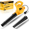 Picture of ALLOYMAN Electric Leaf Blower,7AMP Lawn Blower,130MPH Mini Leaf Blower Lightweight & Portable for Lawn Care/Snow Blowing