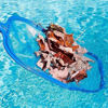 Picture of Sunnyglade Swimming Pool Cleaner Supplies/Professional Heavy Duty Pool Leaf Rake Fine Mesh Frame Net/Swimming Pool Cleaning Leaf Skim Net (Blue)