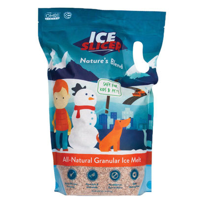 Picture of REDMOND Ice Slicer - Ice Melt Salt, Kid & Pet Safe Deicer, All-Natural Granular Ice Melt (10 LB)