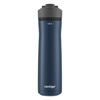 Picture of Contigo Cortland Chill 2.0 Blueberry Stainless Steel Water Bottle, Vacuum-Insulated, Spill-Proof Lid, 24oz, Ideal for Hot or Cold Drinks, Interchangeable Lid, Perfect for Kids & Adults