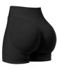 Picture of VOYJOY Women Workout Impact Shorts 3.6"/ 4.5"/ 6" Scrunch Butt Lifting Gym Shorts Seamless Booty Biker Shorts Black