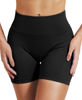 Picture of VOYJOY Women Workout Impact Shorts 3.6"/ 4.5"/ 6" Scrunch Butt Lifting Gym Shorts Seamless Booty Biker Shorts Black