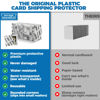 Picture of Trading Card Shipping Protectors 110 Pack 3.5'' x 4.5'' - Premium Ultra Strong Plastic Inserts Card Mailers - Precut Supply Sleeves for Sports MTG Cards Packaging - Flats for Card Breakers