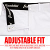 Picture of Franklin Sports Youth Baseball + Softball Pants - Knee High White Baseball Pants for Kids - Boys + Girls Knicker Style Bottoms with Belt Loop - White - Youth Small