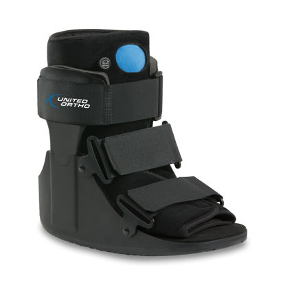 Picture of United Ortho USA14115 Short Air Cam Walker Fracture Boot, Medium, Black