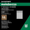 Picture of Metabo HPT Brad Nails | 1-Inch x 18 Gauge | Smooth | Electro Galvanized | 1,000 Count | 24102THPT